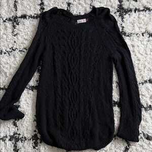 SO Charcoal Knit Sweater